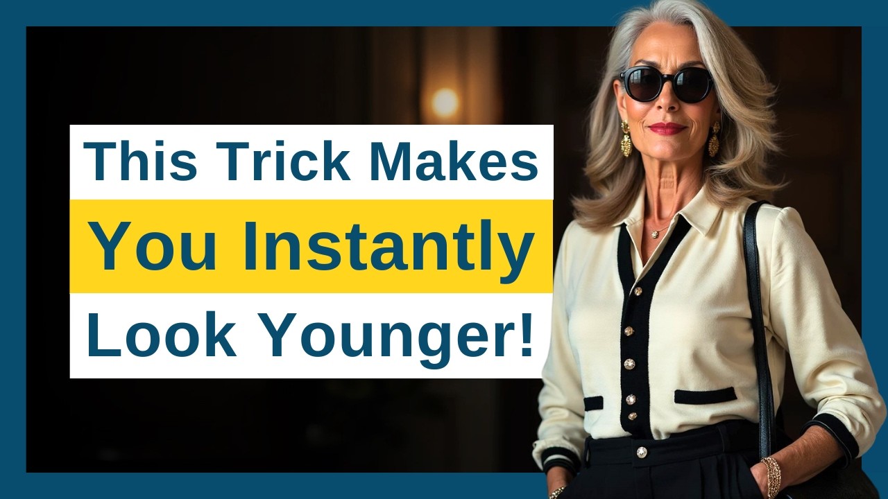 7 Style Tricks That Make Women Over 50 Look YOUNGER and RICH Instantly
