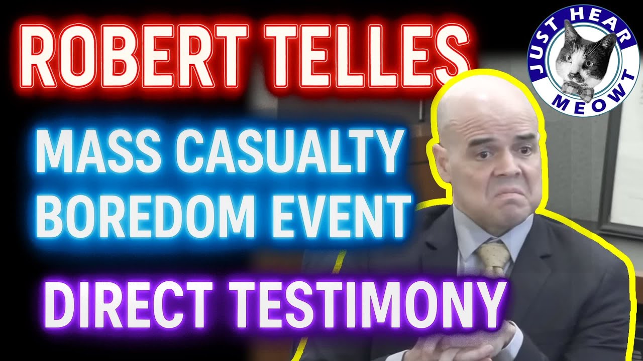 ROBERT TELLES is a MORON - FULL DIRECT TESTIMONY REVIEW