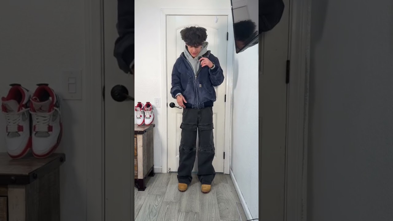 Как подобрать стильную куртку Carhartt #наряд #carhartt