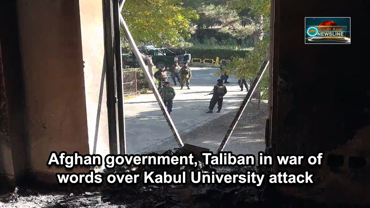Afghan government, Taliban in war of words over Kabul University attack