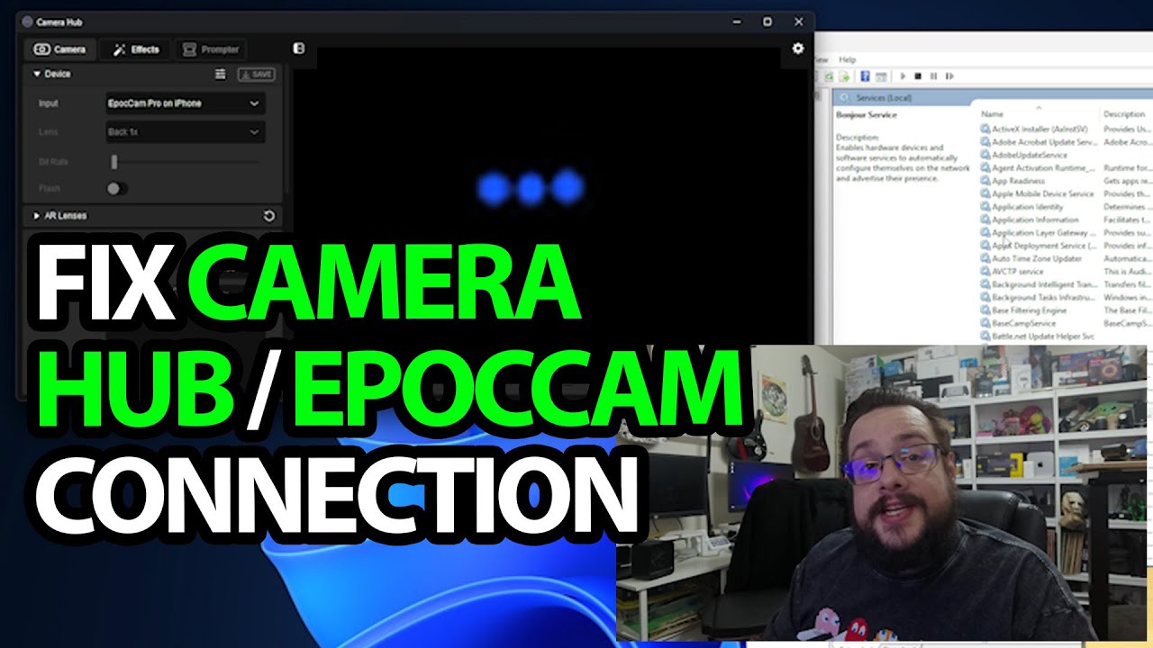 Fixing EpocCam Not Connecting to Elgato Camera Hub