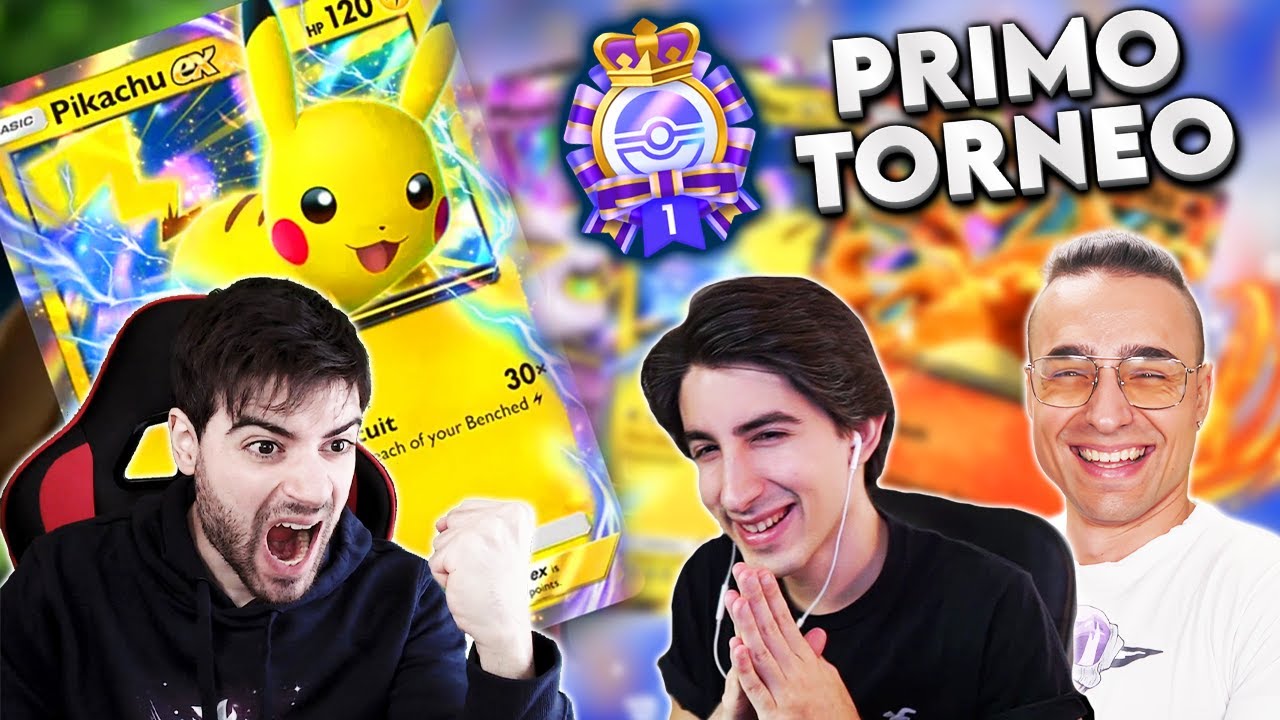 🏆 FINALE PRIMO TORNEO POKEMON POCKET del TRIO! GIOSEPH vs TUBERANZA vs BLAZIKEN68 TOP TIER DECK ITA