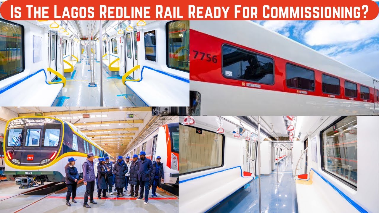 Lagos Rail Mass Transit (Redline) Update || Is The Redline Rail Ready For Commissioning This Month?