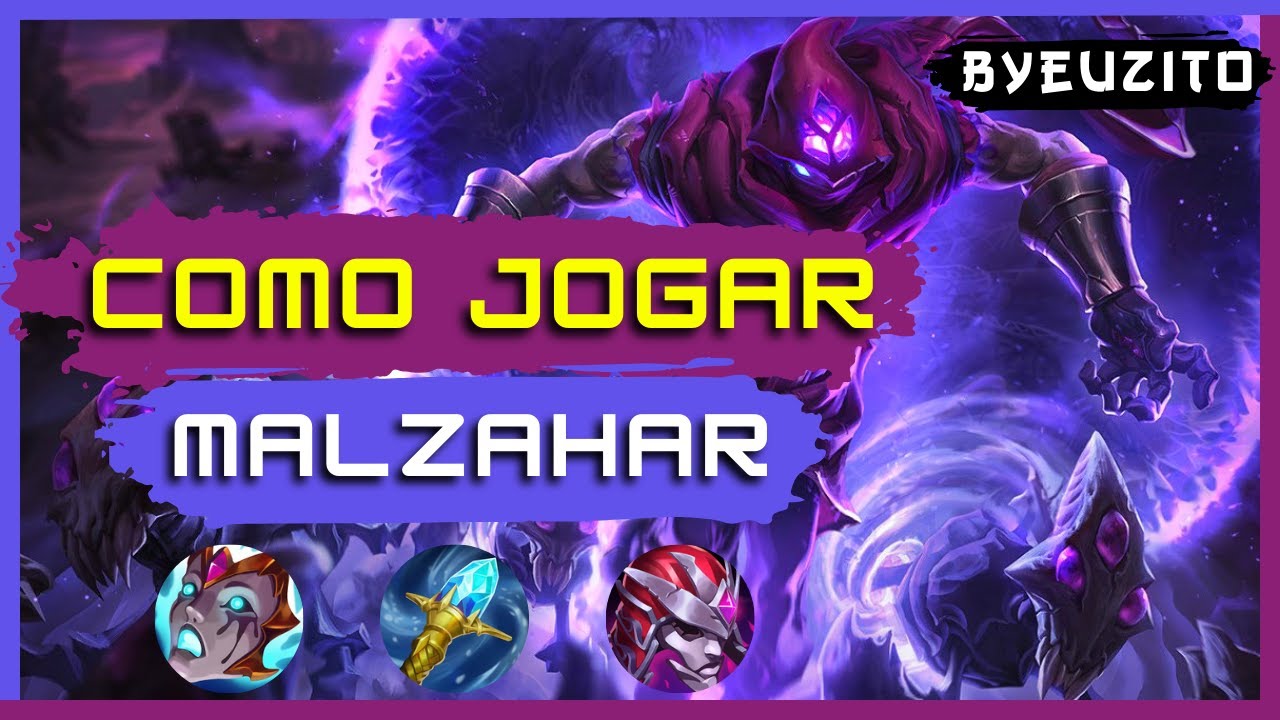 [MALZAHAR MID] COMO JOGAR DE MALZAHAR [ATUALIZADO] | GAMEPLAY EXPLICATIVA | League of Legends
