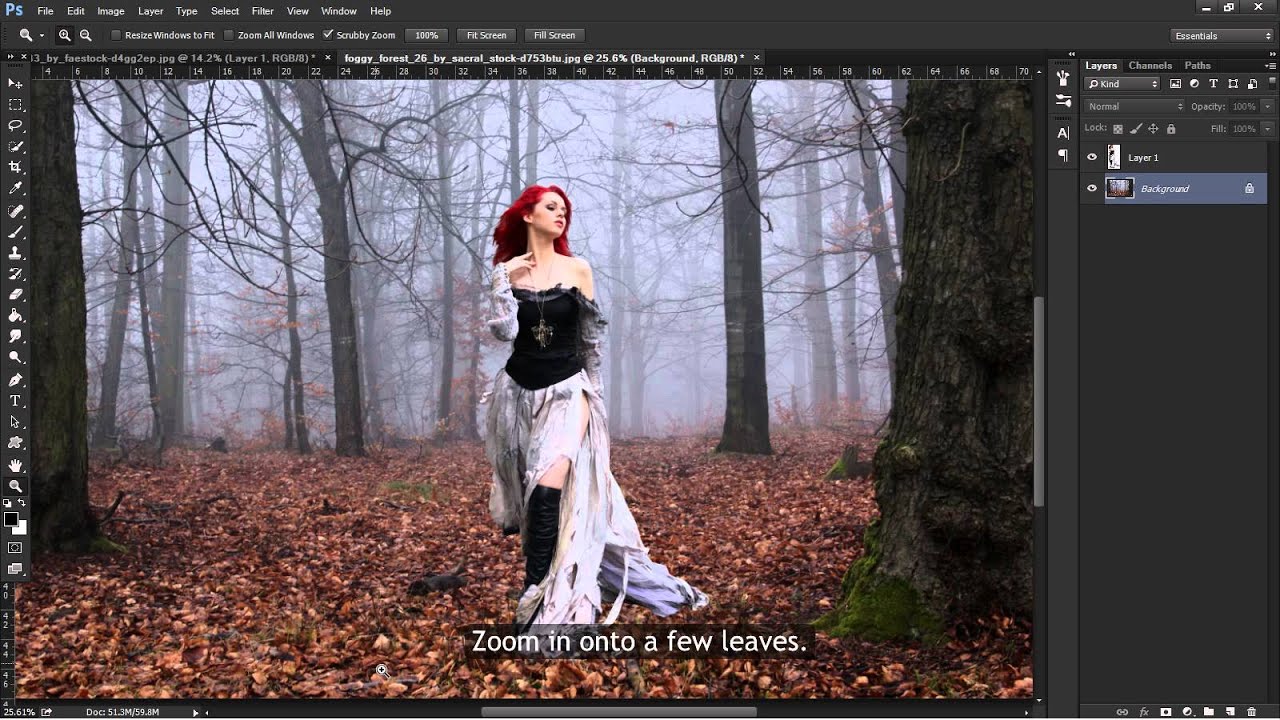 Magic Forest: Photoshop Manipulation Tutorial