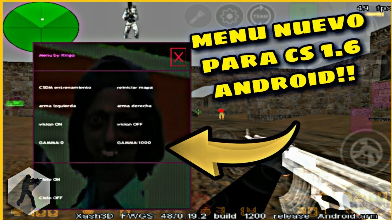 menu de vision para cs 1.6 Android