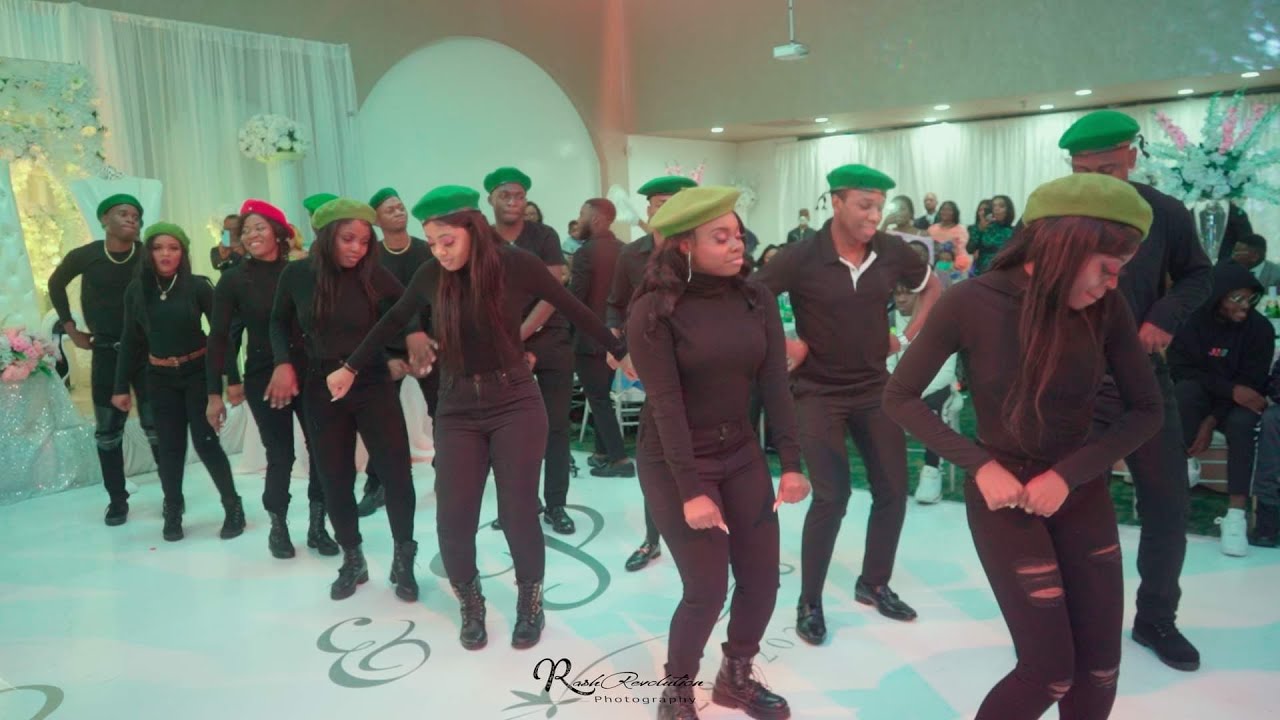Congolese Wedding dance  ( Goodluck Gozbert feat Bony Mwaitege - Mugambo ) San Diego California
