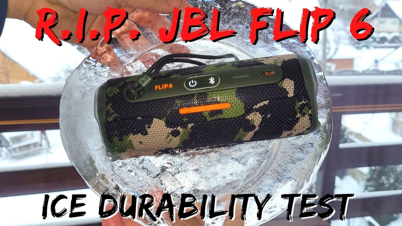 FROZEN JBL Flip 6 Will it Work???  R.I.P.