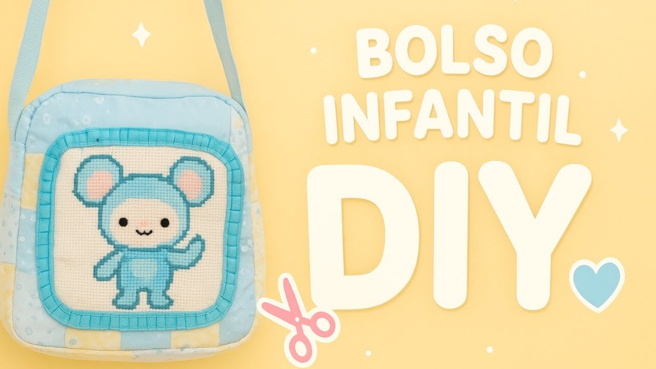 Bolso Infantil Paso a Paso✂️