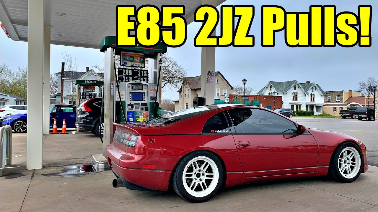 FIRST 2JZ E85 PULLS in the Zupra!🌽