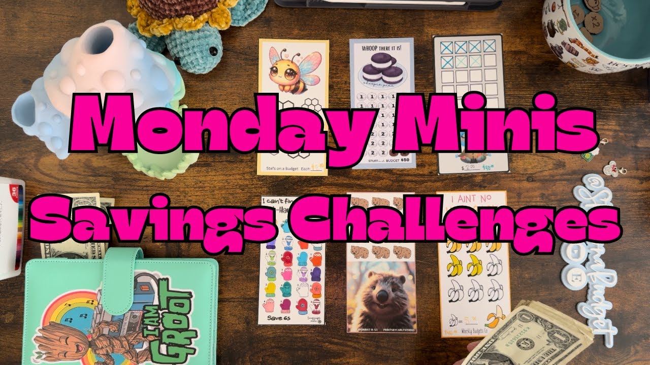 Monday Mini Savings Challenges!