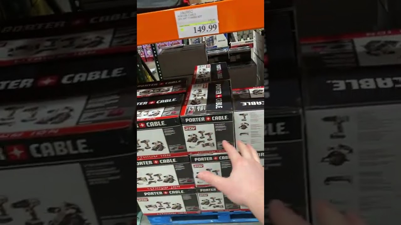 Deal Alert! Porter Cable 6pc kit on sale at Costco!