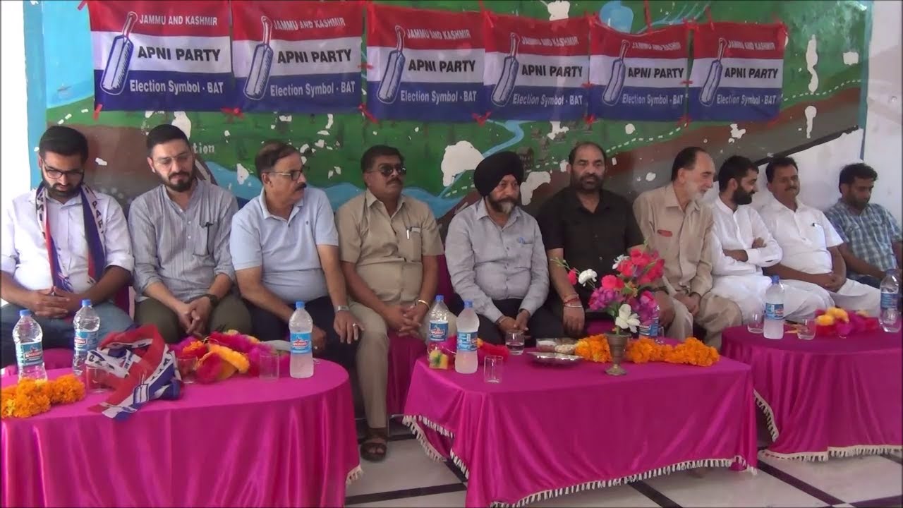 Apni Party Holds Convention In Ramban, Reiterates Demand For Restoring Statehood