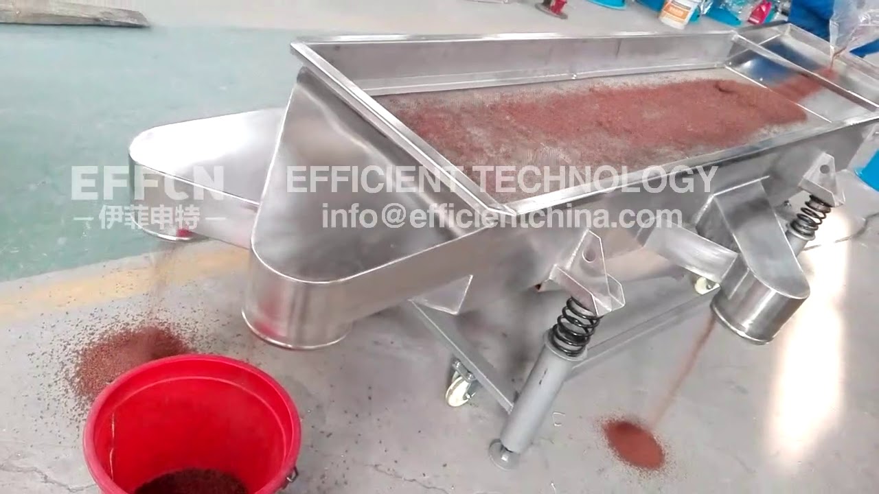 linear vibrating sieve