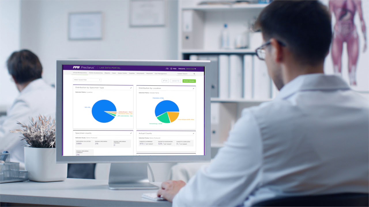 Preclarus&reg; Lab Data Portal