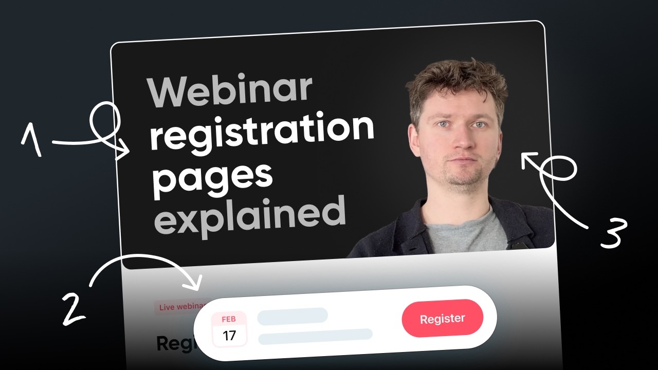Stop losing registrants: fix your webinar registration page in 10 minutes