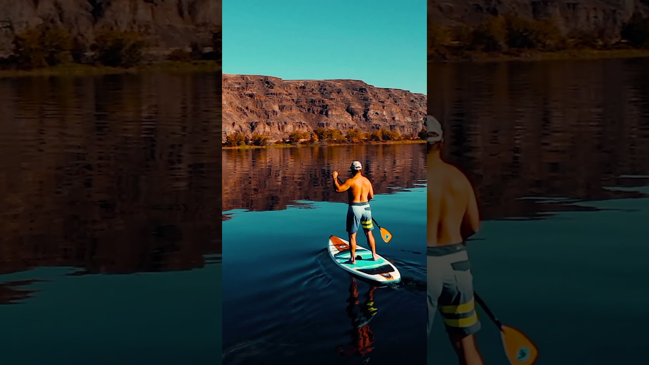 Paddle Boarding Washington! - Columbia River! 