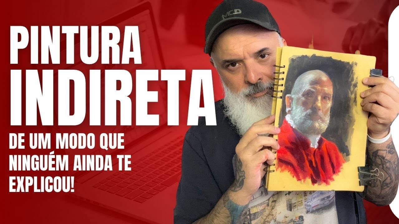 Pintura indireta! Sabe como fazer? Vem ver esse vídeo e aprenda como fazer!