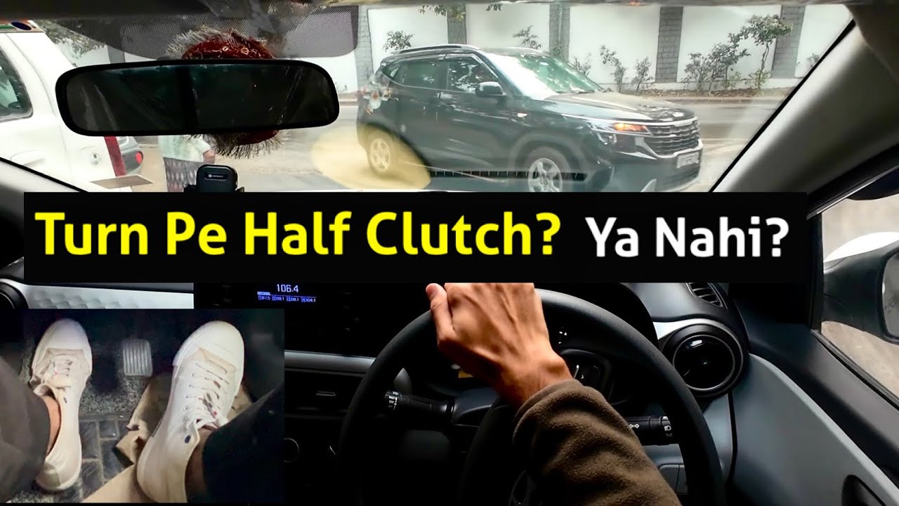 Clutch Control on Left & Right Turns | Beginner Driving Lesson