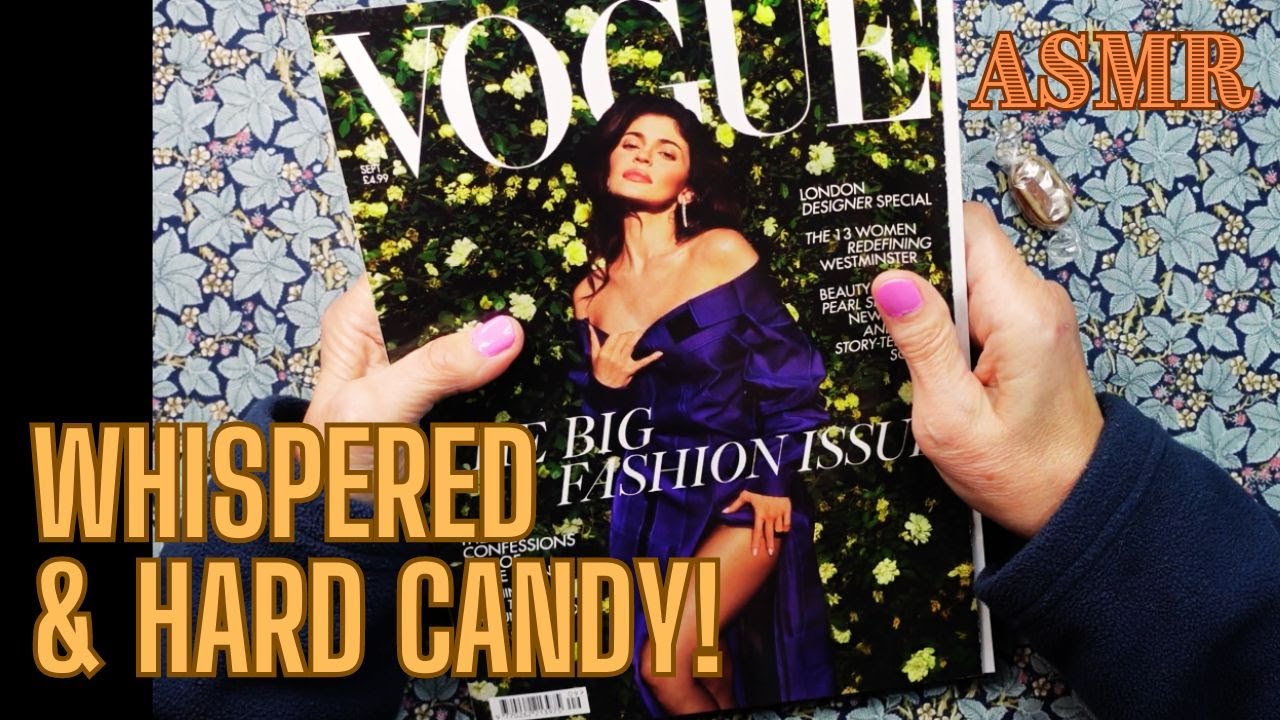 ASMR | Hard Candy & Vogue Magazine! London Designer Edition - Browse & Read in a Whisper