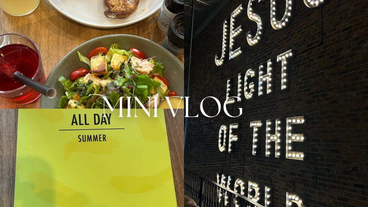 Mini vlog:So it begins again|Church |Quick lunch #roadto1k