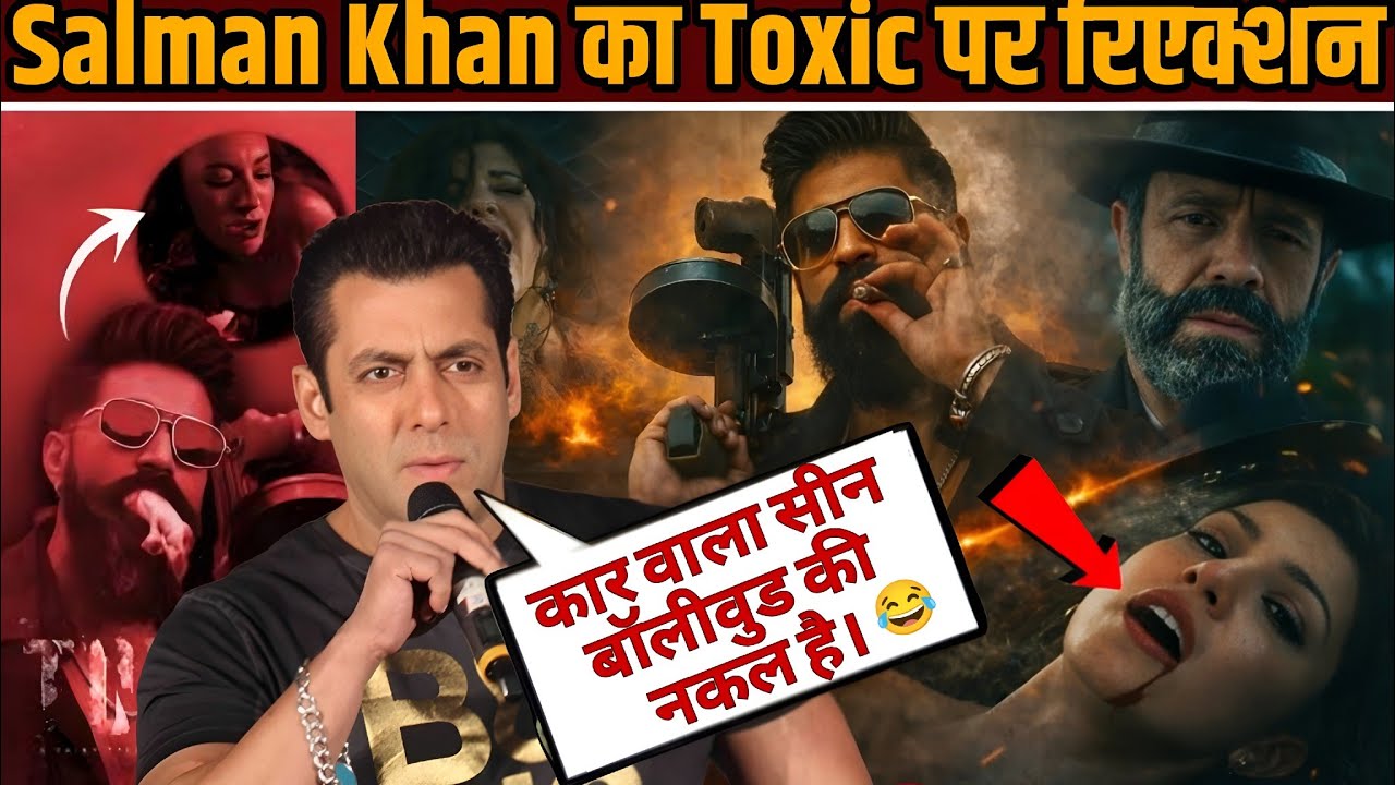 TOXIC Teaser Reaction | Salman Khan Impressed by Yash’s Swag & Action | Toxic teaser review | Yash 