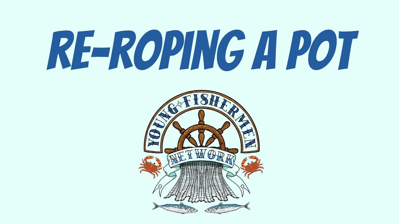 Re-roping a pot