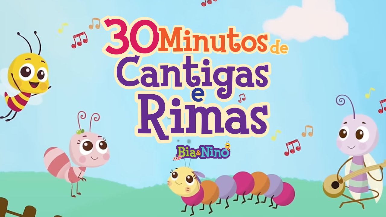 30 Minutos de Cantigas e Rimas ⏰ | Bia&Nino