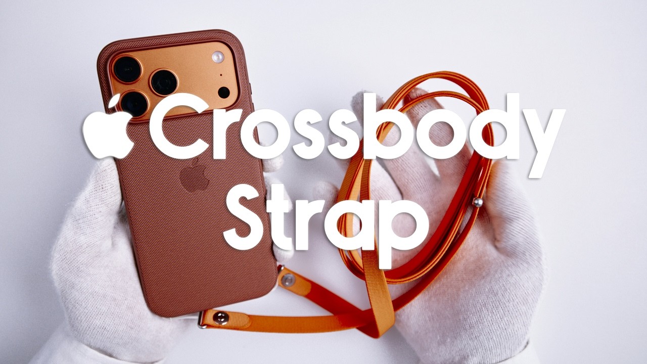 Apple Crossbody Strap - Orange Color Unboxing & Hands-On!