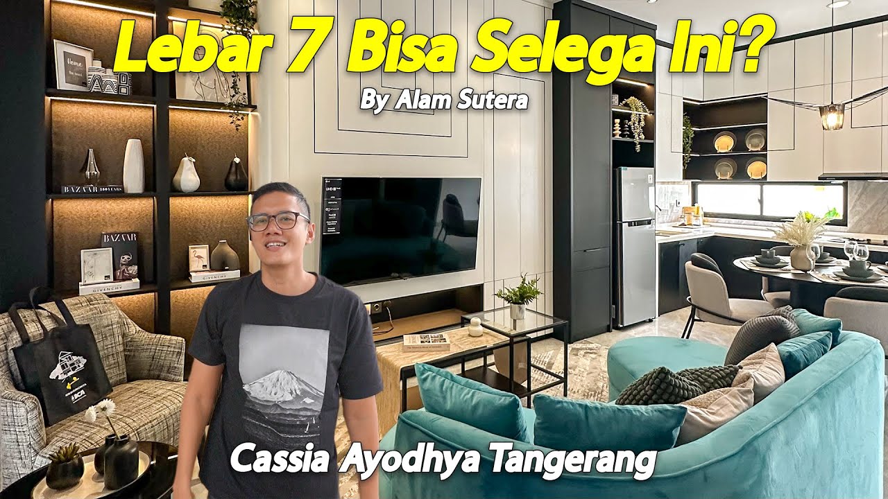 Desain Rumah Luas Tanah 98m2, Open Space + Halamannya Lega Banget. Cassia Ayodhya Tangerang