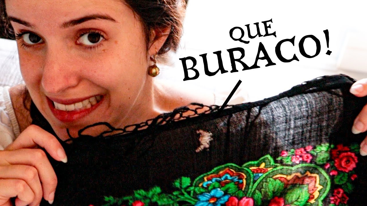 Como remendar xales e lenços | CERZIR