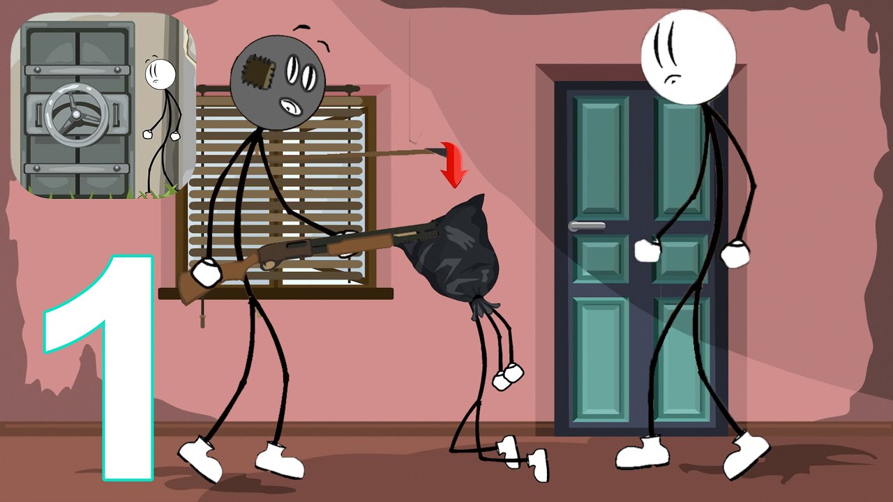 Stealing Stickman Gameplay Walkthrough Part 1 (IOS/Android)