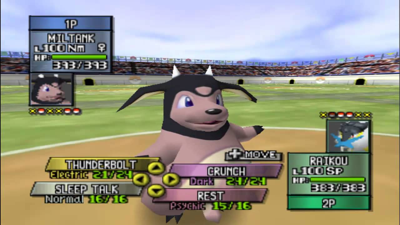 Pokemon Stadium 2 Wi-Fi Battle Yus vs DHGSS [ 2nd gen OU ]