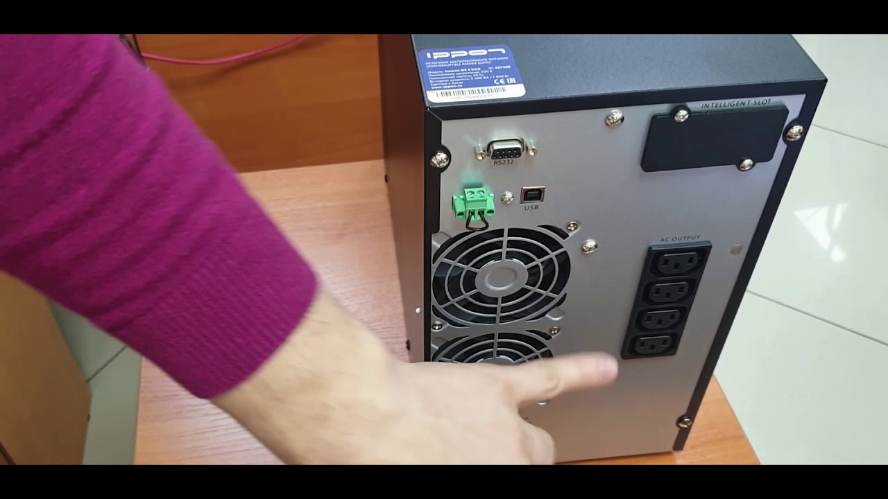 ОНЛАЙН ТРЕЙД.РУ — Источник бесперебойного питания Ippon Innova G2 2000