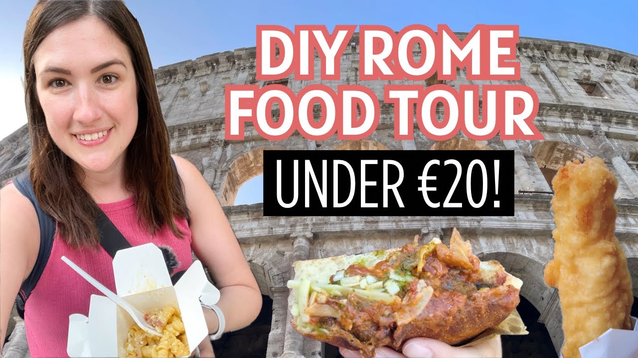 Rome Food Tour: Our 5 Must-Try Dishes Under €20! 🇮🇹