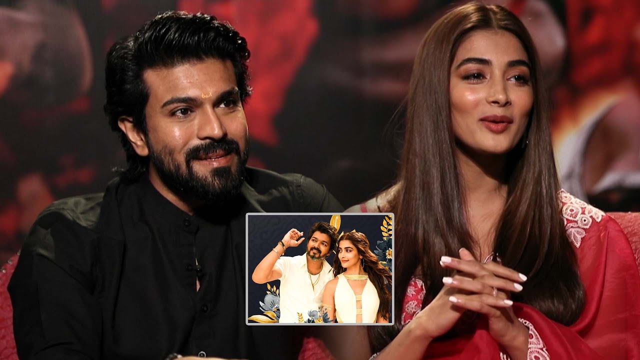 Ram Charan Reaction On Arabic Kuthu song | Pooja Hegde | Thalapathy Vijay | Beast