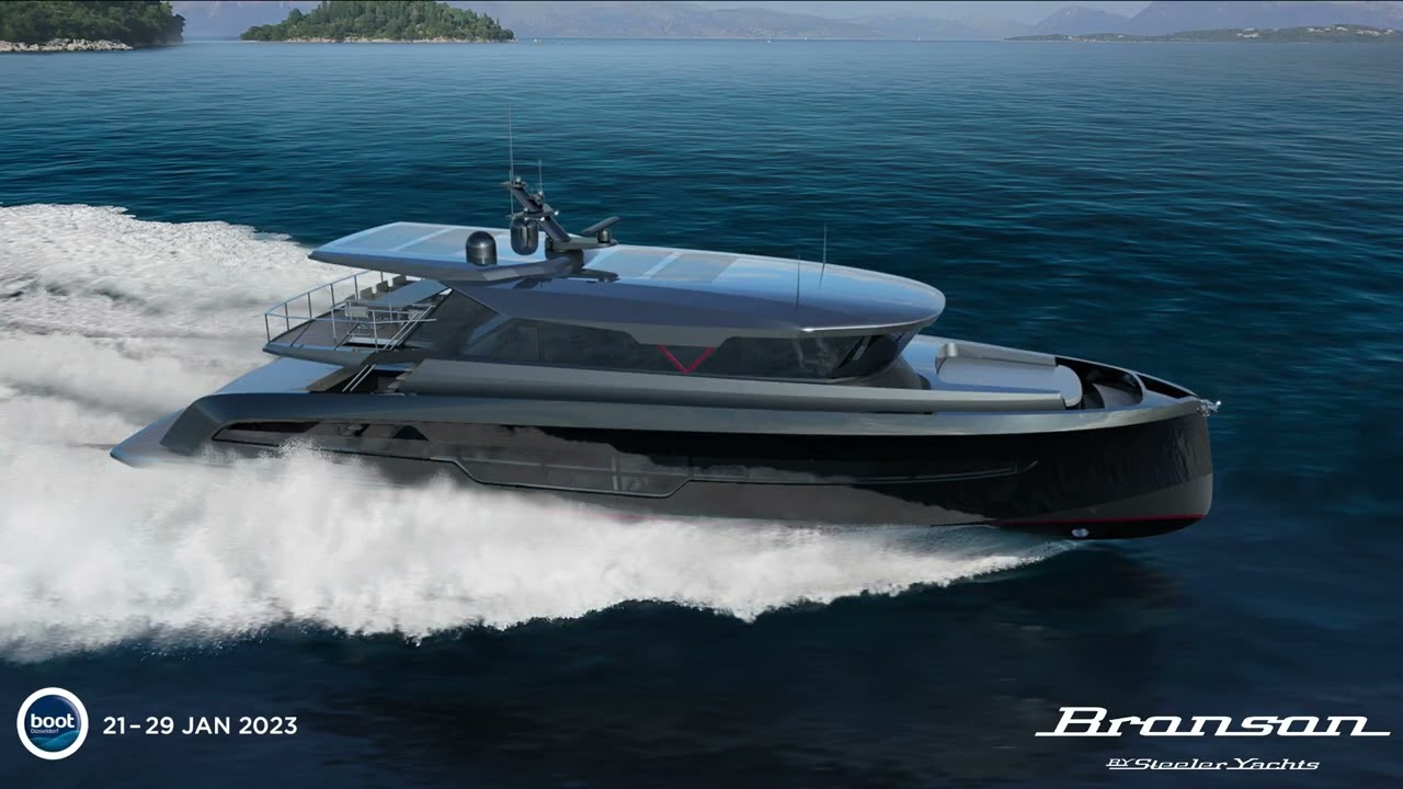 Boat show Dusseldorf background video BRONSON