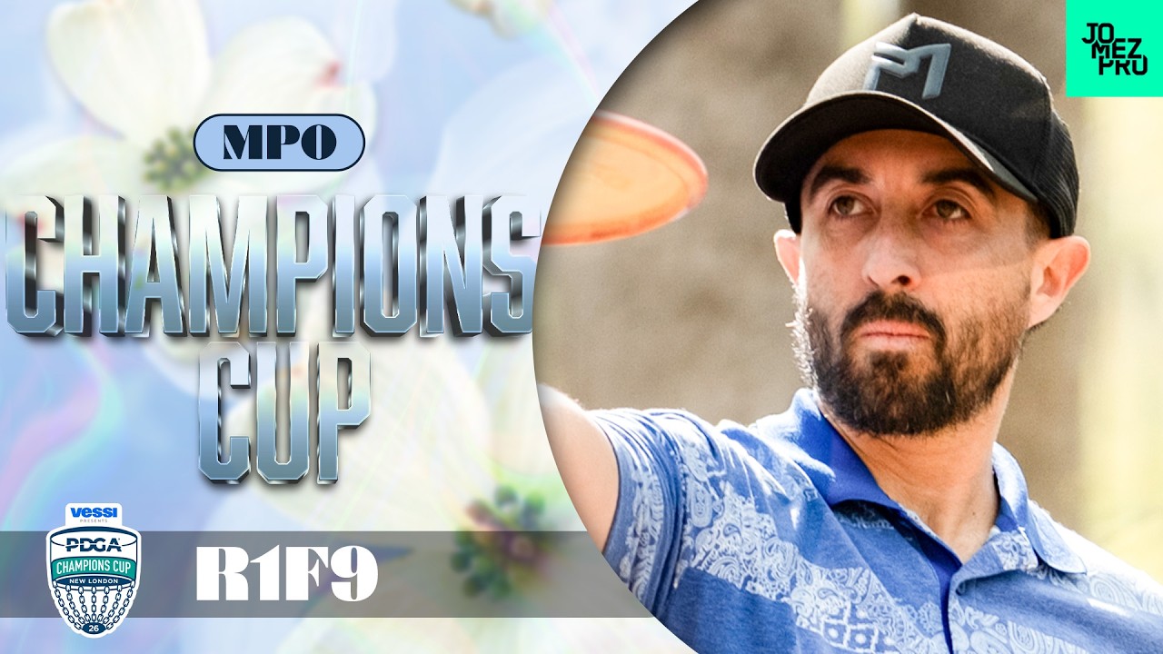 2026 PDGA Champions Cup | MPO R1F9 | Buhr, McBeth, Robinson, Anttila | Jomez Disc Golf