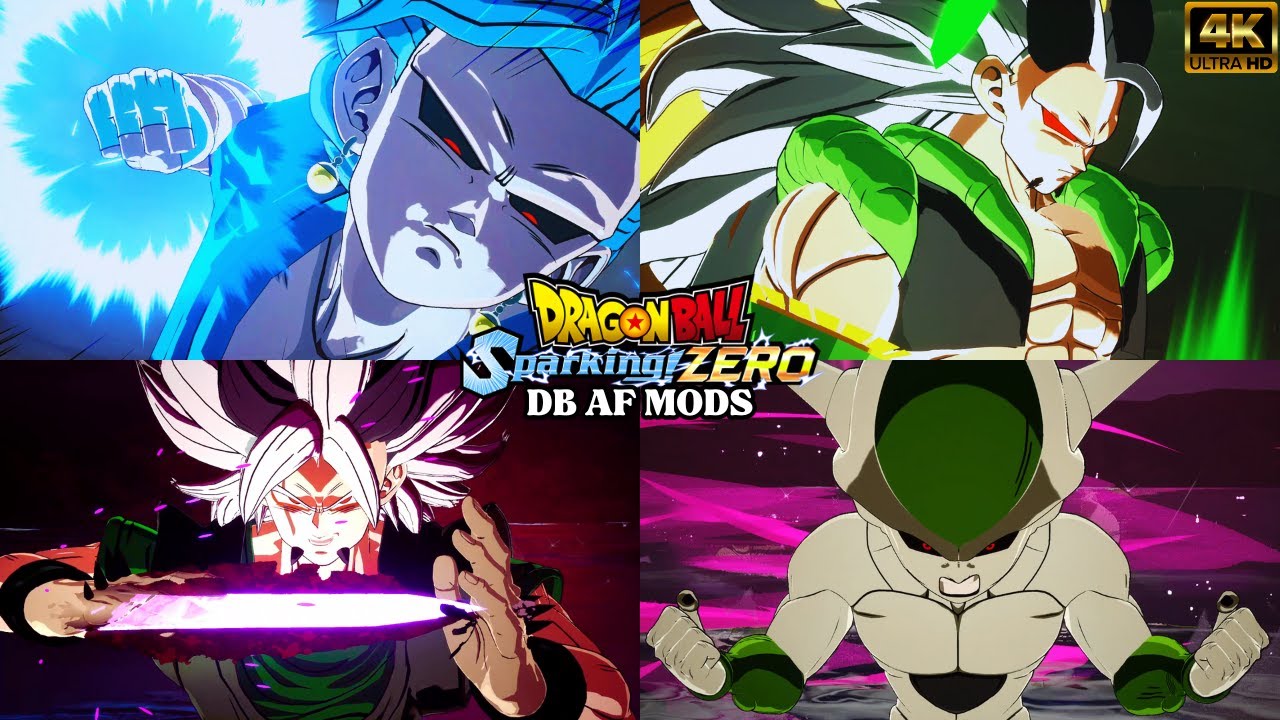 SUBSCRIBER REQUEST! Dragon Ball Sparking! Zero Best Mods Skins/Costume - Dragon Ball AF  [ 4K ]