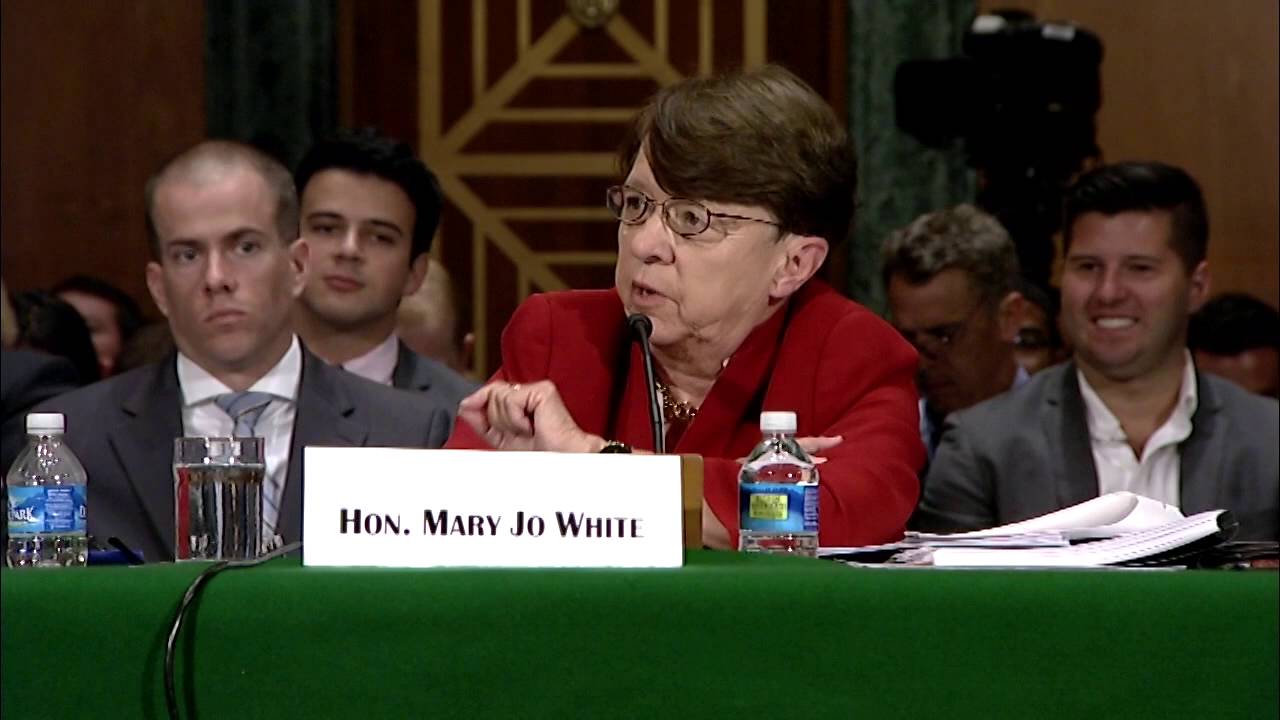 Sen. Elizabeth Warren Banking Hearing with SEC Chair White