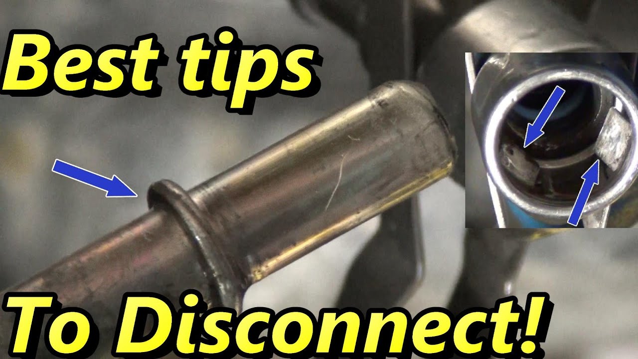 Fuel Line / Filter Undo How-to Disconnect Best Tips