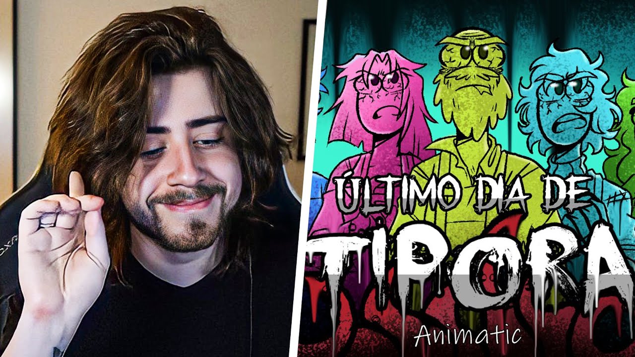 cellbit reagindo a ULTIMO DIA DE TIPORA (animação de O Segredo Na Ilha)