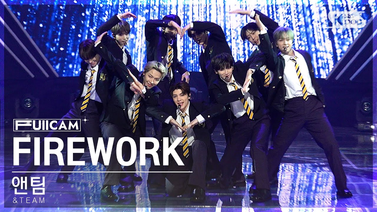 [안방1열 풀캠4K] 앤팀 'FIREWORK (Korean ver.)' (&TEAM FullCam)│@SBS Inkigayo 230709