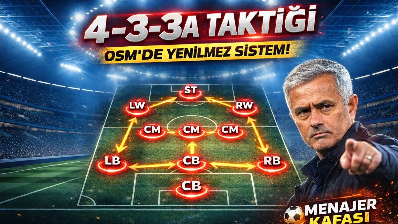 AVERAJ KASTIRACAK 4-3-3A TAKTİĞİ |Online Soccer Manager|