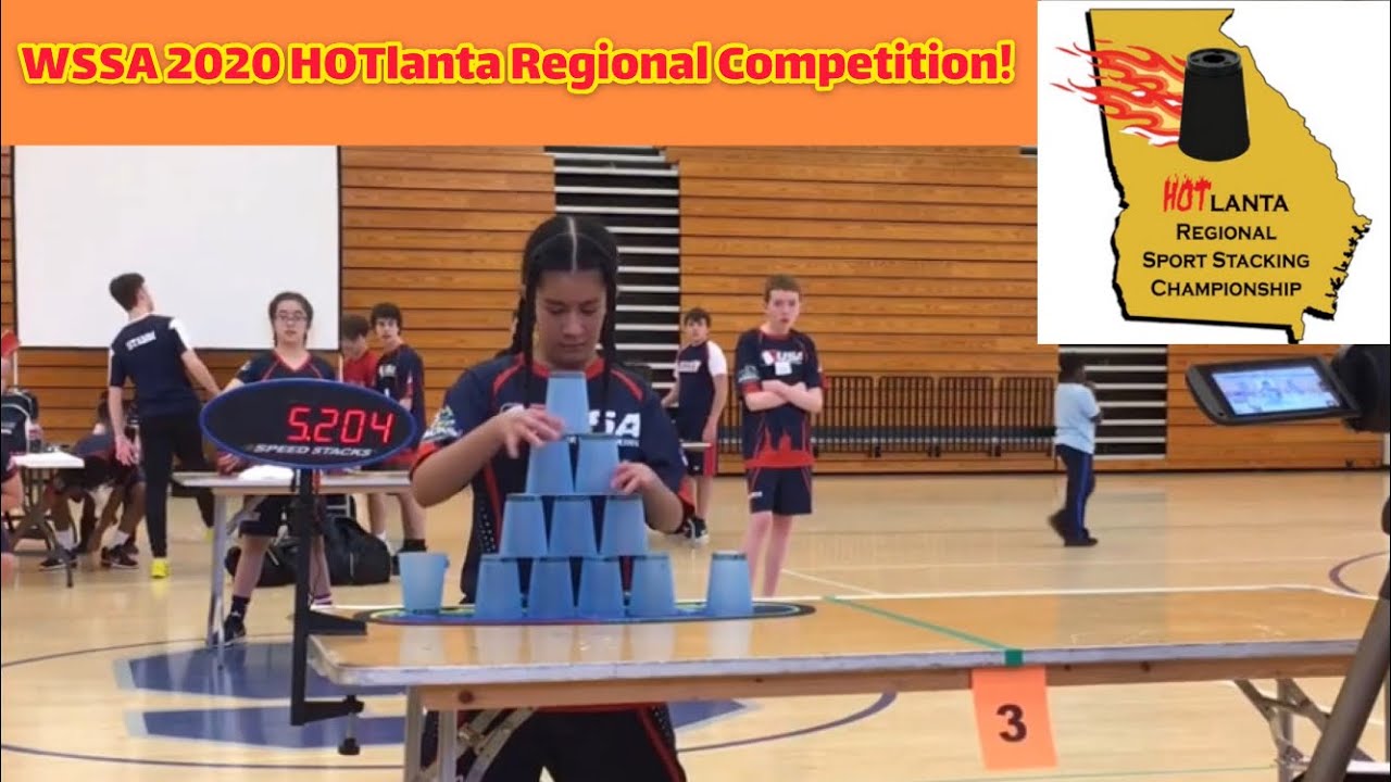 WSSA 2020 HOTlanta Regional Sport Stacking Championships!