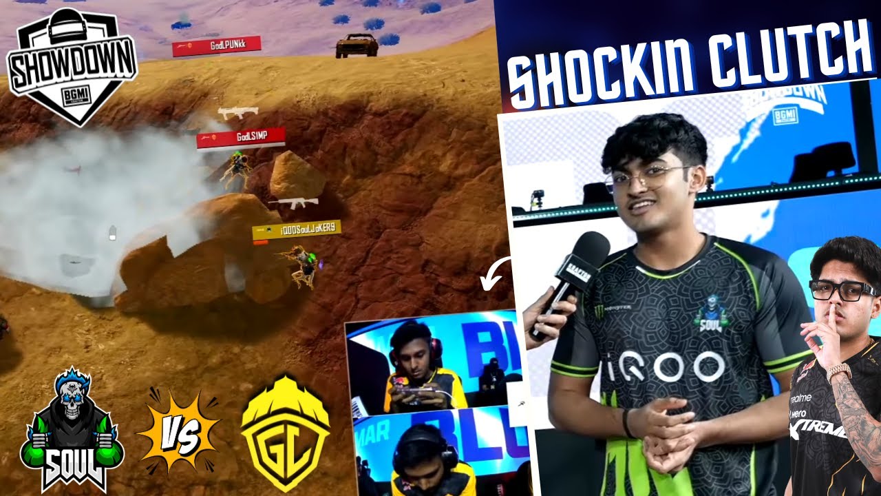 Soul JOKER GODLIKE CLUTCH 🚀 TR OG ON TOP 🔥 | BMSD LAN FINALS DAY 1