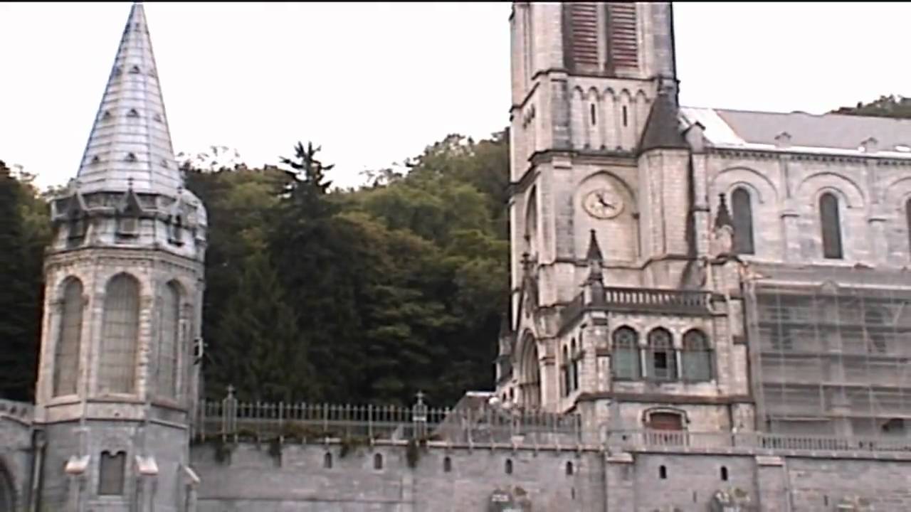 Ave Maria clock chime at Lourdes