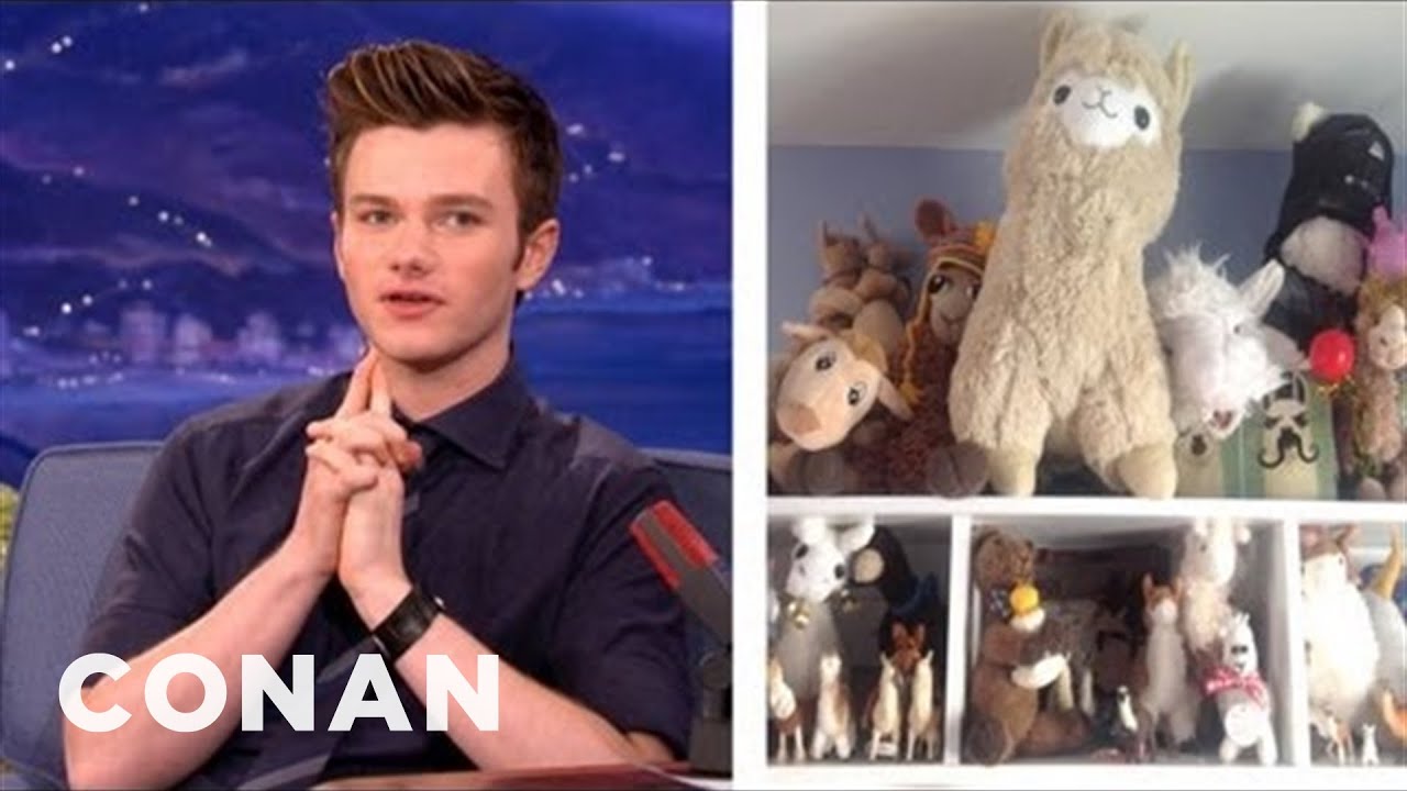 Chris Colfer's Llama Obsession Is Getting Serious | CONAN on TBS