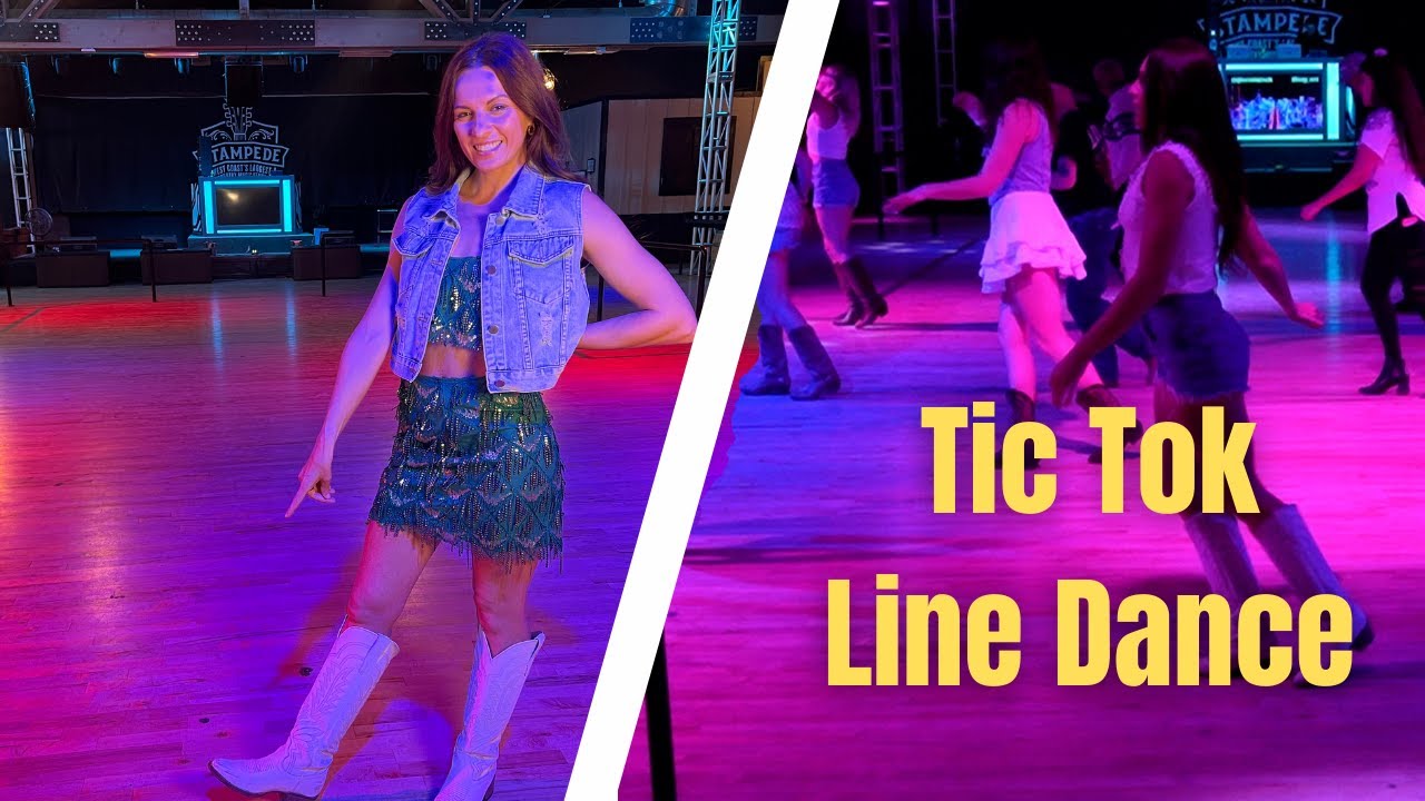 Line Dancing For Beginners: Tic Tok Tutorial