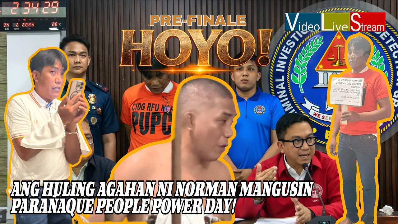 HULING AGAHAN NI NORMAN MANGUSIN BAGO ANG KANYANG HOYO!